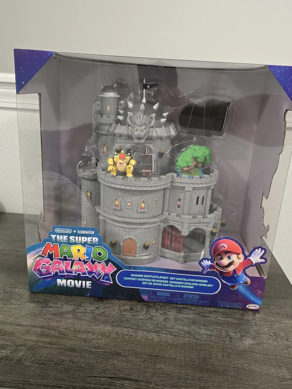 Nintendo The Super Mario Galaxy Movie Bowser Castle Playset